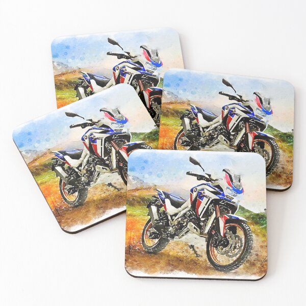 Item preview, Adventure Sport Motorcycle - original watercolor by Vart. designed and sold by vartstudio.