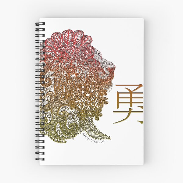 Item preview, Lace Lion - Courage designed and sold by Simone Green.
