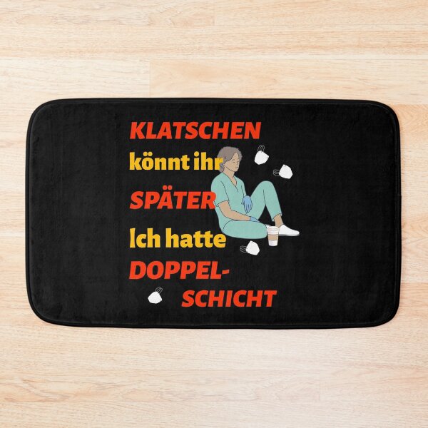 Item preview, Tired nurse after double shift. designed and sold by Bodino.