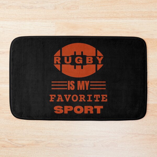 Item preview, Rugby is my favorite sport designed and sold by Violet Treasures.