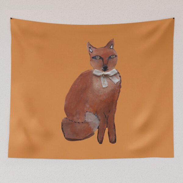Item preview, Bow tie fox designed and sold by OllieandQuinn.