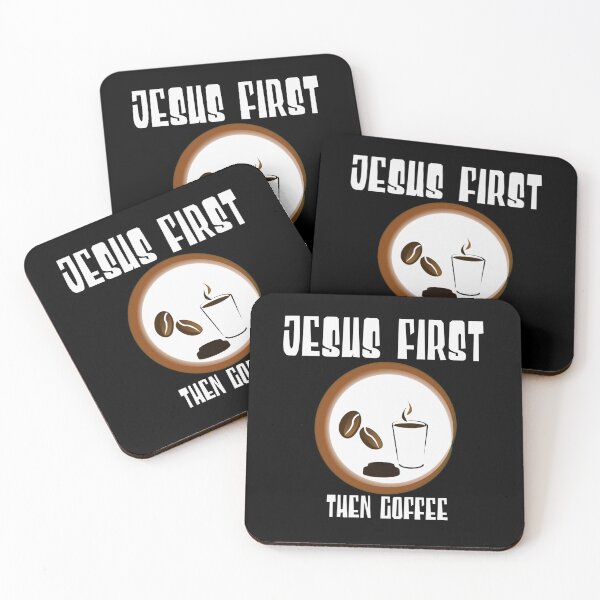 Item preview, Jesus First, Then Coffee! designed and sold by TheKingdomAttic.