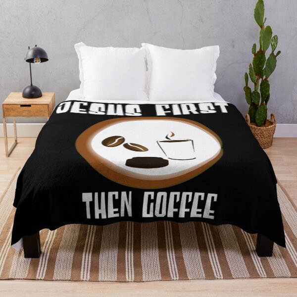 Item preview, Jesus First, Then Coffee! designed and sold by TheKingdomAttic.