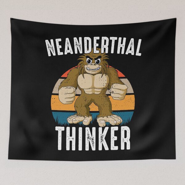 Item preview, Neanderthal Thinking Texas Mississippi Neanderthal Thinker designed and sold by RandomStuffShop.