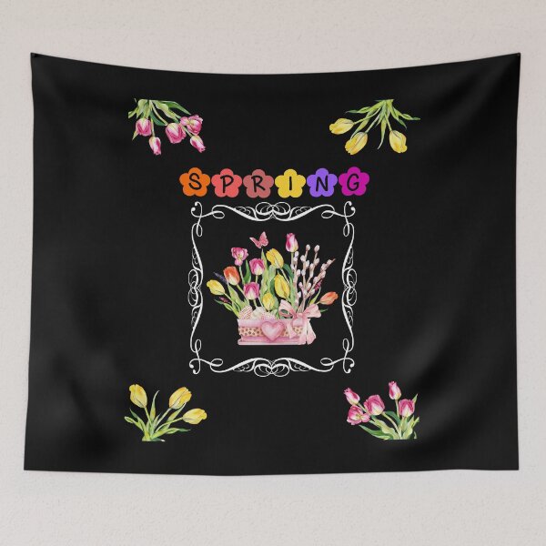 Item preview, Spring Spring Flowers Spring Decoration Gift designed and sold by Ibu83.