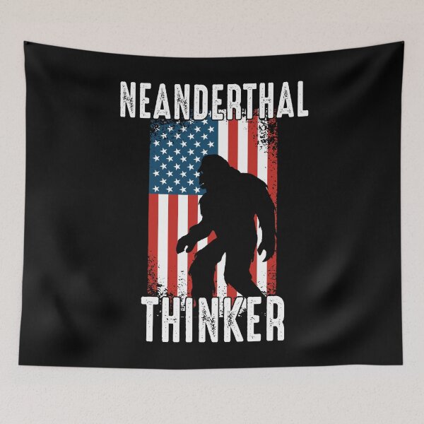 Item preview, Neanderthal Thinking Texas Mississippi Neanderthal Thinker designed and sold by RandomStuffShop.