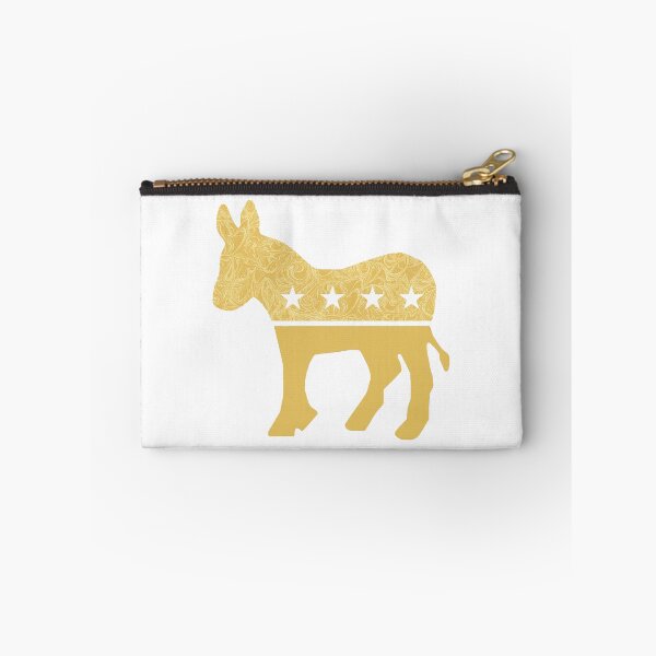 Item preview, Democratic Donkey "Gold Swirl" Design designed and sold by itsmebecca.