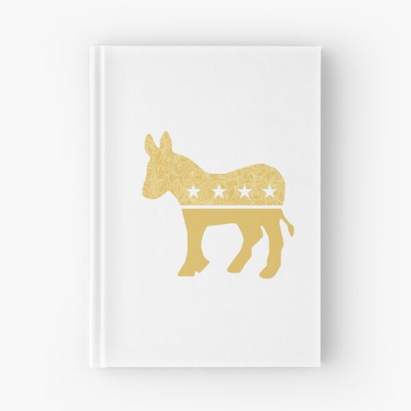 Item preview, Democratic Donkey "Gold Swirl" Design designed and sold by itsmebecca.