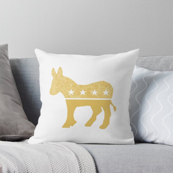 Item preview, Democratic Donkey "Gold Swirl" Design designed and sold by itsmebecca.