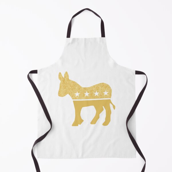 Item preview, Democratic Donkey "Gold Swirl" Design designed and sold by itsmebecca.