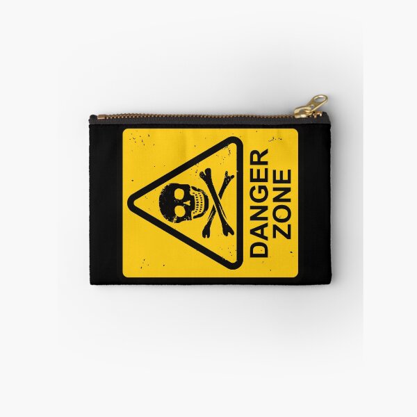 Item preview, Danger Zone Sign - Skull & Crossbones designed and sold by IncognitoMode.