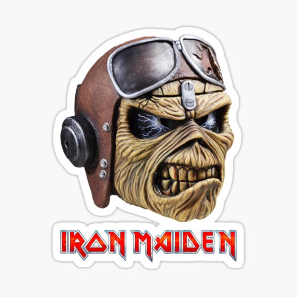 Le meilleur du logo du groupe Iron Maiden Sticker
