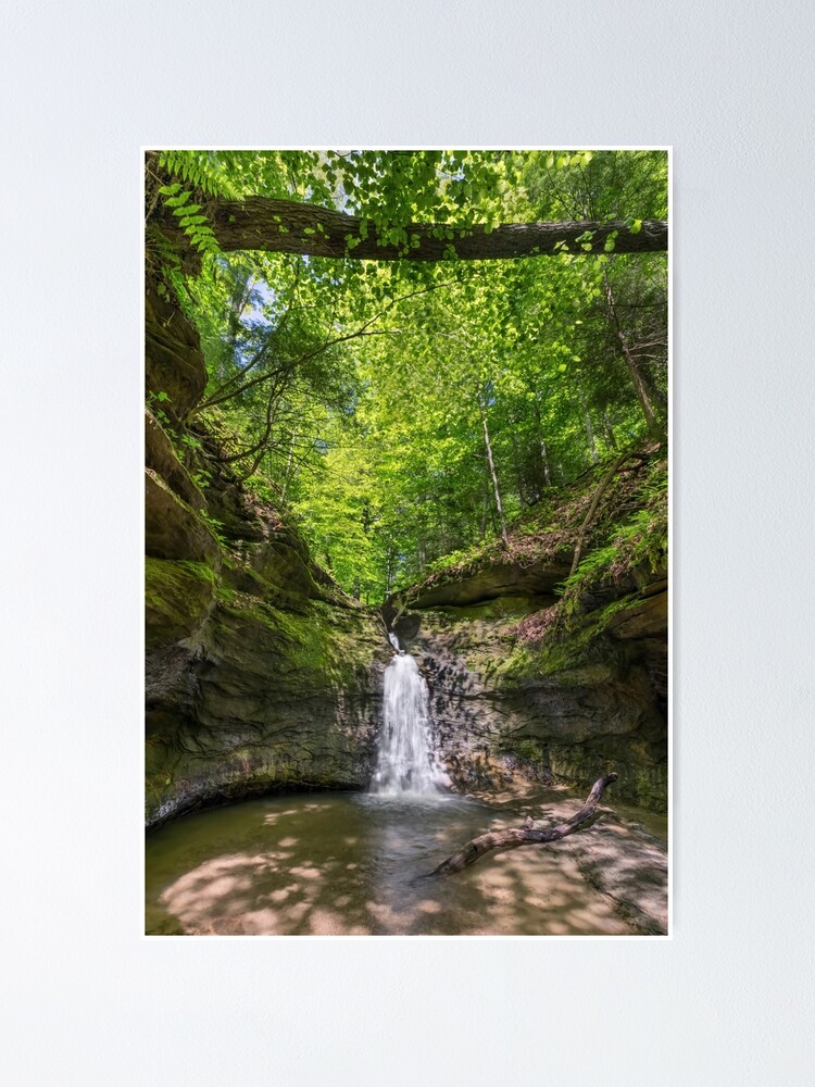 "The Punch Bowl at Turkey Run State Park, Indiana" Poster for Sale by
