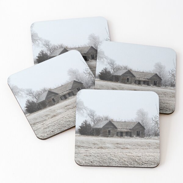 Item preview, Old Abandoned Homestead in the Dead of Winter designed and sold by Jared Davies.