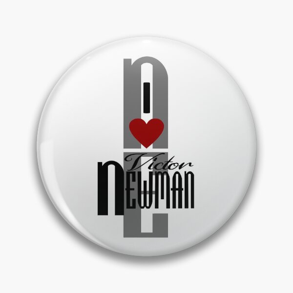 Item preview, NE I (Heart) V. Newman (White Background) designed and sold by PawsitiveMum.