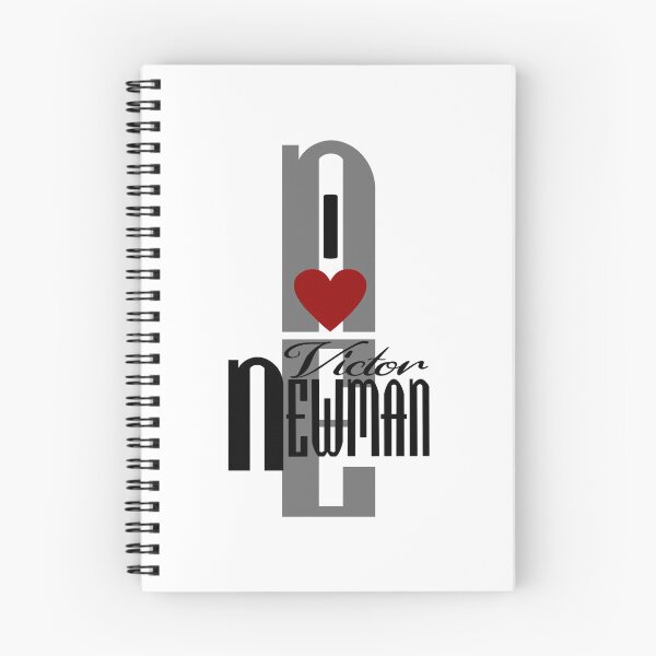 Item preview, NE I (Heart) V. Newman (White Background) designed and sold by PawsitiveMum.