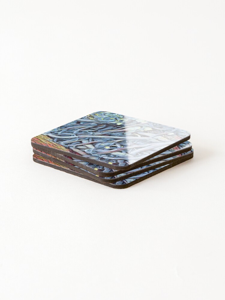 Thumbnail 4 of 5, Coasters (Set of 4), Magical Branches Enchanted Forest designed and sold by DesignsofNote.