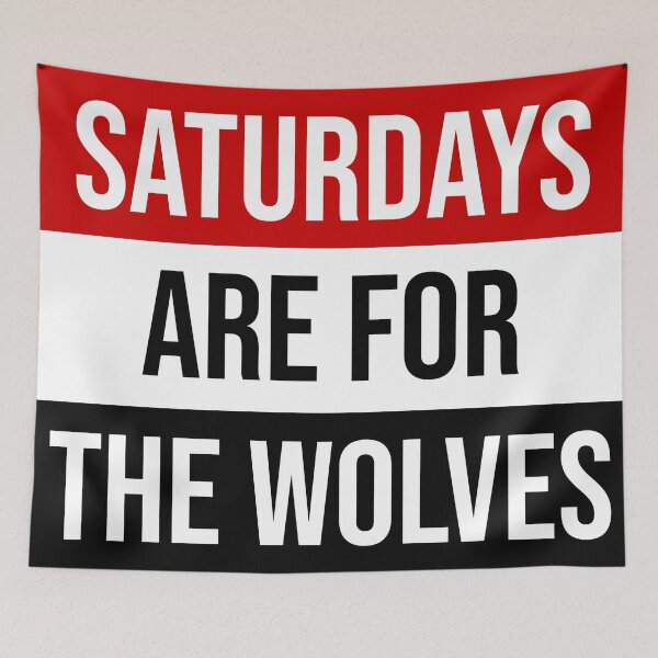 Item preview, Saturdays Are For The Wolves designed and sold by sami-romanchick.