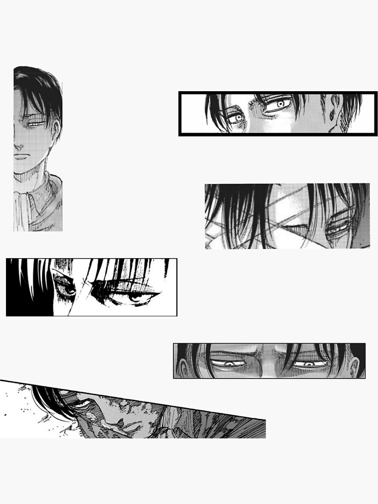 Levi Ackerman Sticker Pack by Cosmyna