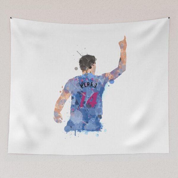 Aperçu de l'œuvre Tyler Herro Paint Splatter Art créée et vendue par slawisa.