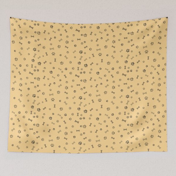 Item preview, paws and skulls yellow designed and sold by Amet Hermawan.