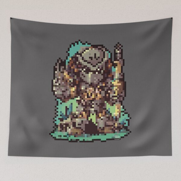 Item preview, Alien Predator warrior pixel designed and sold by InsidePixel.