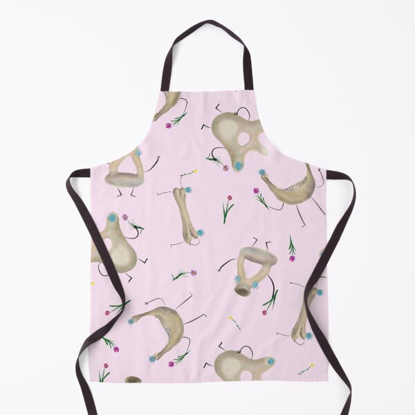 Item preview, Cute Bones with Flowers on a Pink Background designed and sold by fogoosherie.
