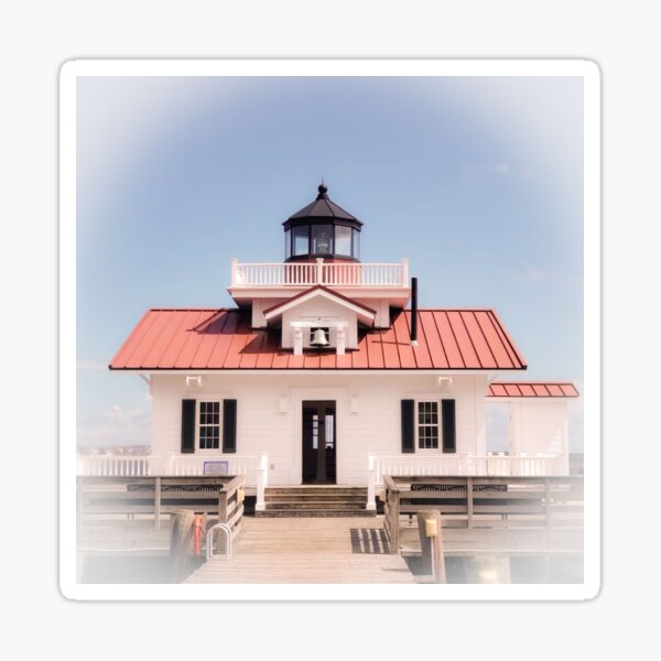 Nostalgic Manteo Lighthouse Sticker