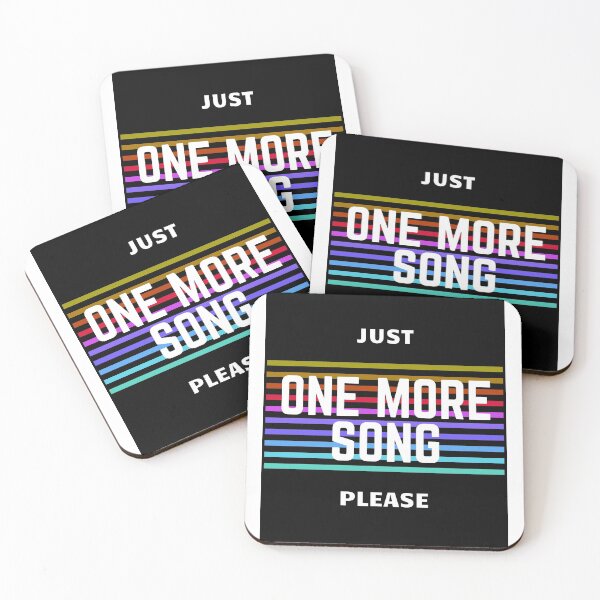 Item preview, Just one more song designed and sold by Echo Aesthetics.