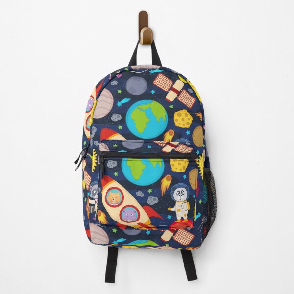 Item preview, Animals in Space Kids Pattern designed and sold by Hapoel.