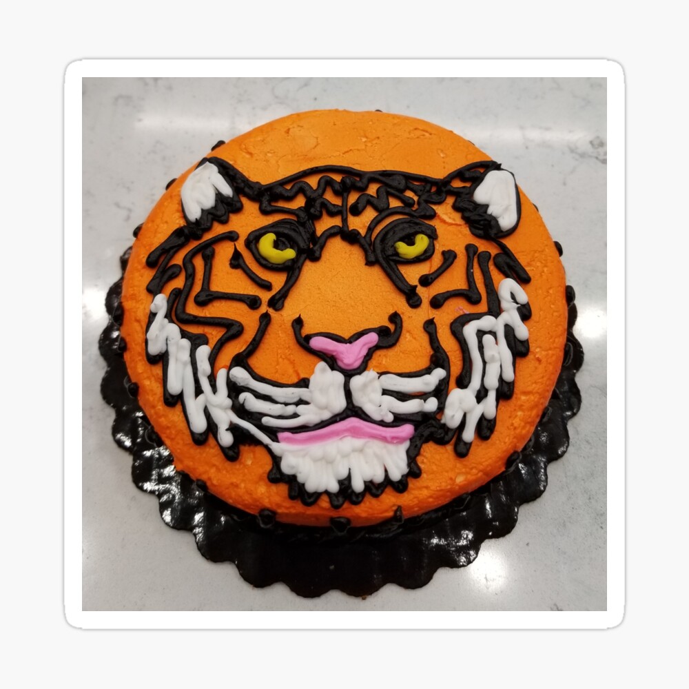 Tiger Face Cake डिज़ाइन बनाये आसानी से | Cake Icing - Cake Decoration Ideas  - YouTube