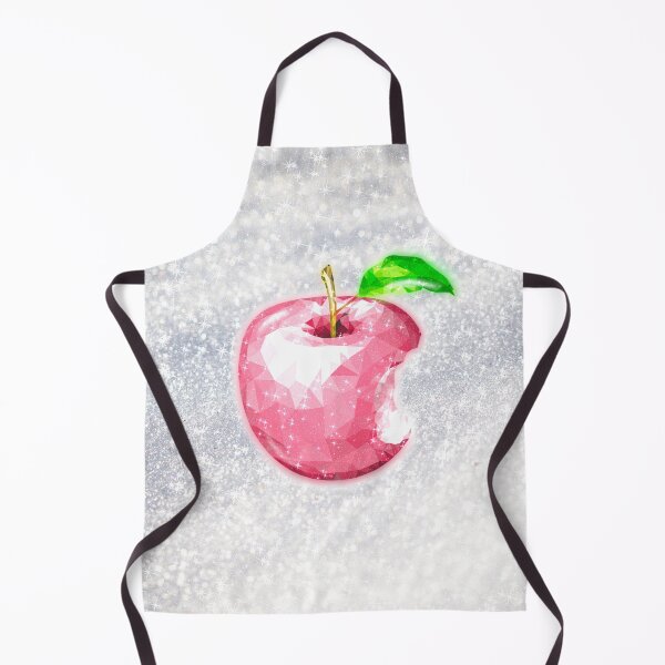 Item preview, Pink Crystal Diamond Apple on Snow Glitter Aesthetic designed and sold by Jolly-Yosei.