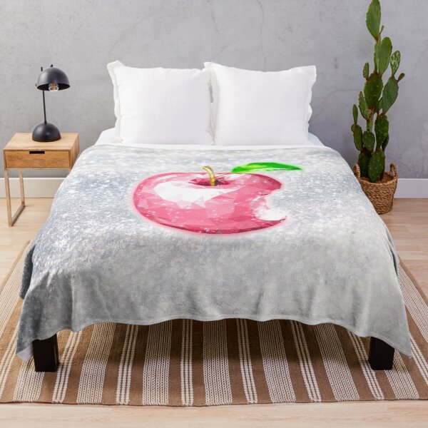 Item preview, Pink Crystal Diamond Apple on Snow Glitter Aesthetic designed and sold by Jolly-Yosei.