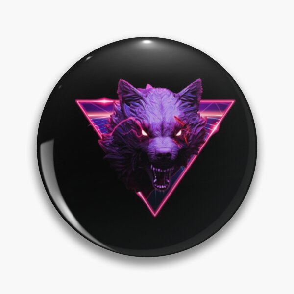 Item preview, Neon wolf background designed and sold by Doninni.
