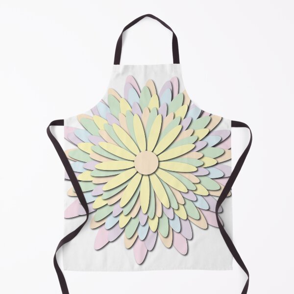 Item preview, Pretty pastel cut out stacked paper flower sticker designed and sold by StickersbyVW.