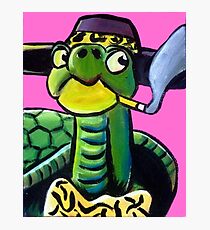 Turtle Pimp Photographic Print