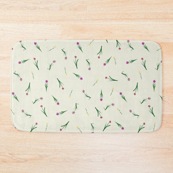 Item preview, Watercolor Flowers on a Green Background designed and sold by fogoosherie.