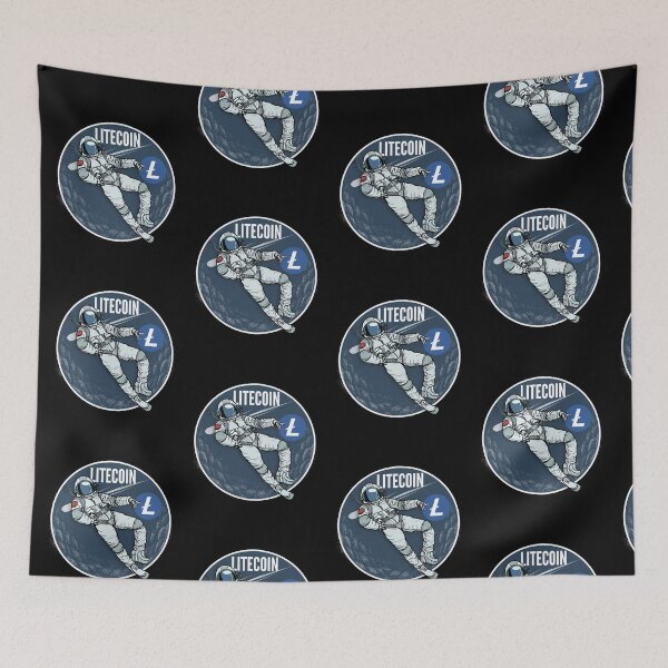 Item preview, Litecoin LTC Crypto Chill Moon Man designed and sold by Bitcoin-Fashion.