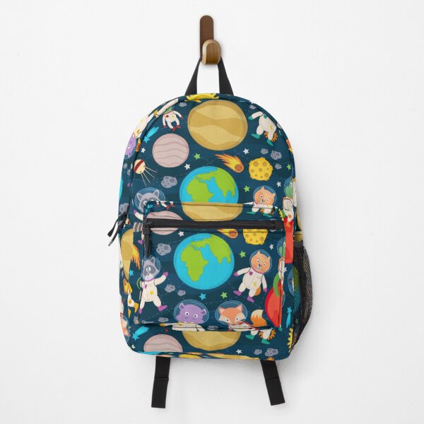 Item preview, Animals in Space Kids Pattern designed and sold by Hapoel.