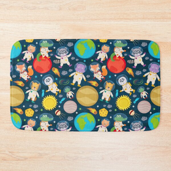 Item preview, Animals in Space Kids Pattern designed and sold by Hapoel.