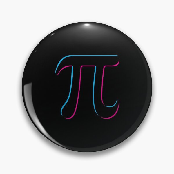 Item preview, Pi Day Pi Letter Stereoscopic Style designed and sold by Go-Fun.