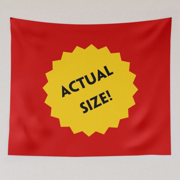 Item preview, Actual Size! designed and sold by DotorEaon.