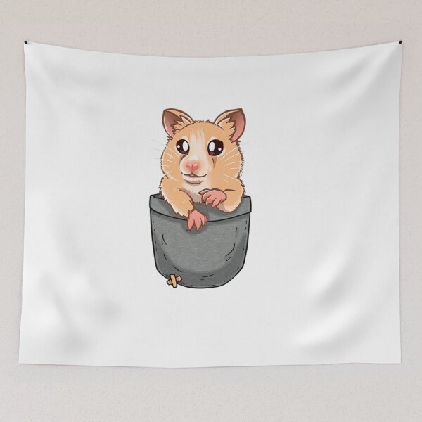 Item preview, Hamster Pocket Funny Hamster Gift designed and sold by BTGTEES.