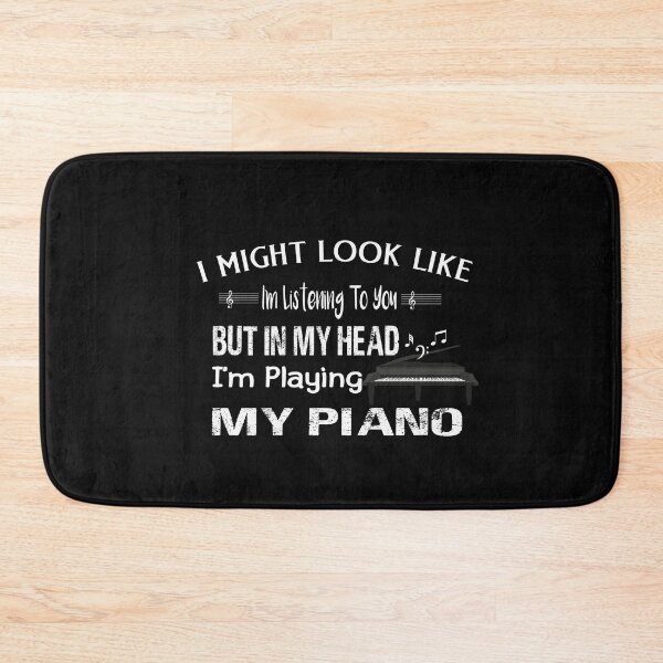 Item preview, I Might Look Like I'm Listening To You But In My Head I'm Playing My Piano Classic T-shirt designed and sold by Ikgha.