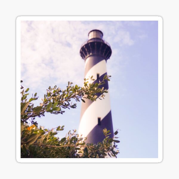 Vintage Outer Banks Lighthouse Sticker