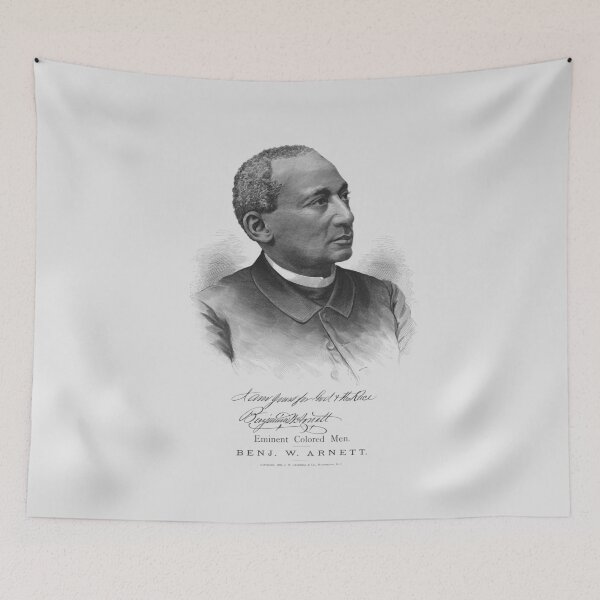 Item preview, Benjamin W. Arnett Engraved Portrait - Eminent Colored Men 1886 designed and sold by warishellstore.