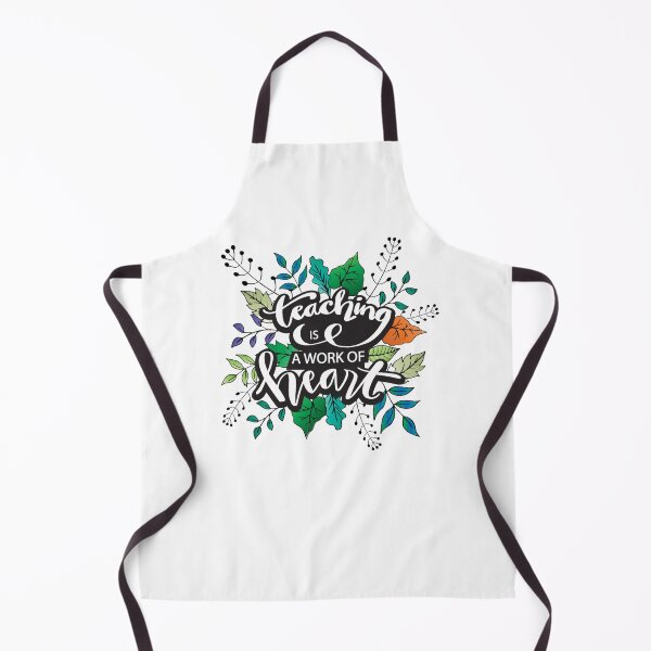 Item preview, Teaching is a Work of Heart | Floral designed and sold by KarolinaPaz.