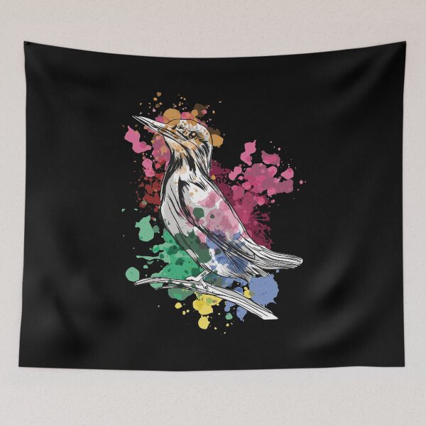 Item preview, Watercolor Kingfisher - Artistic and cool Birds. designed and sold by PrintPress.