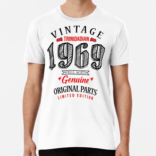 Vintage Trinidadian Birthday 1969 Premium T-Shirt