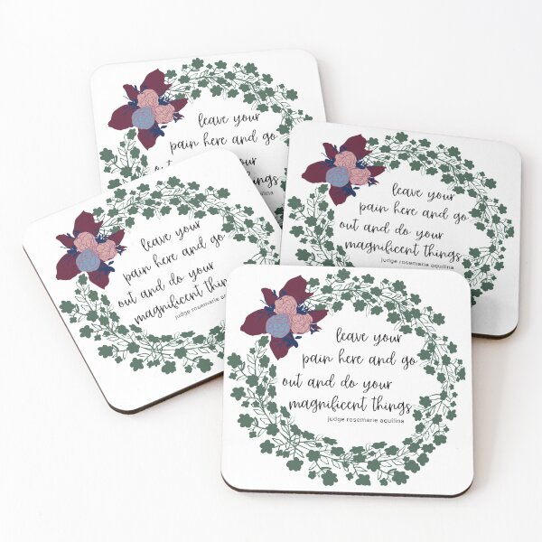 Item preview, Judge Rosemarie Aquilina: Magnificent Things designed and sold by GrellenDraws.